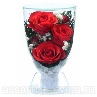 Розы в кубке