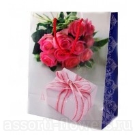 Пакет розы 26*32см